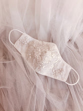 Load image into Gallery viewer, Mikaela Bridal Face Mask
