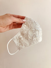 Load image into Gallery viewer, Mikaela Bridal Face Mask
